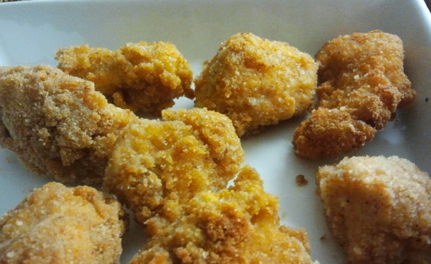 Crocchette di pollo con panatura croccante
