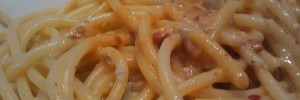 Spaghetti ‘Nduja e gorgonzola